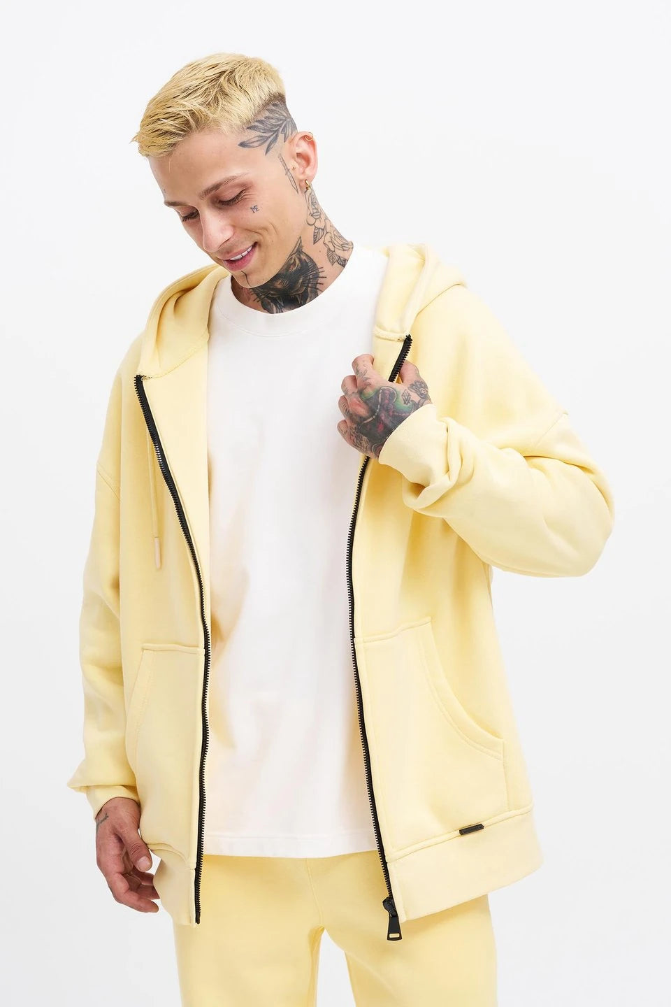 MACHINIST - Oversized zip hoodie