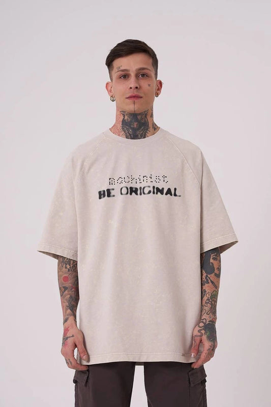 MACHINIST - Be Original Washed Oversized T-Shirt