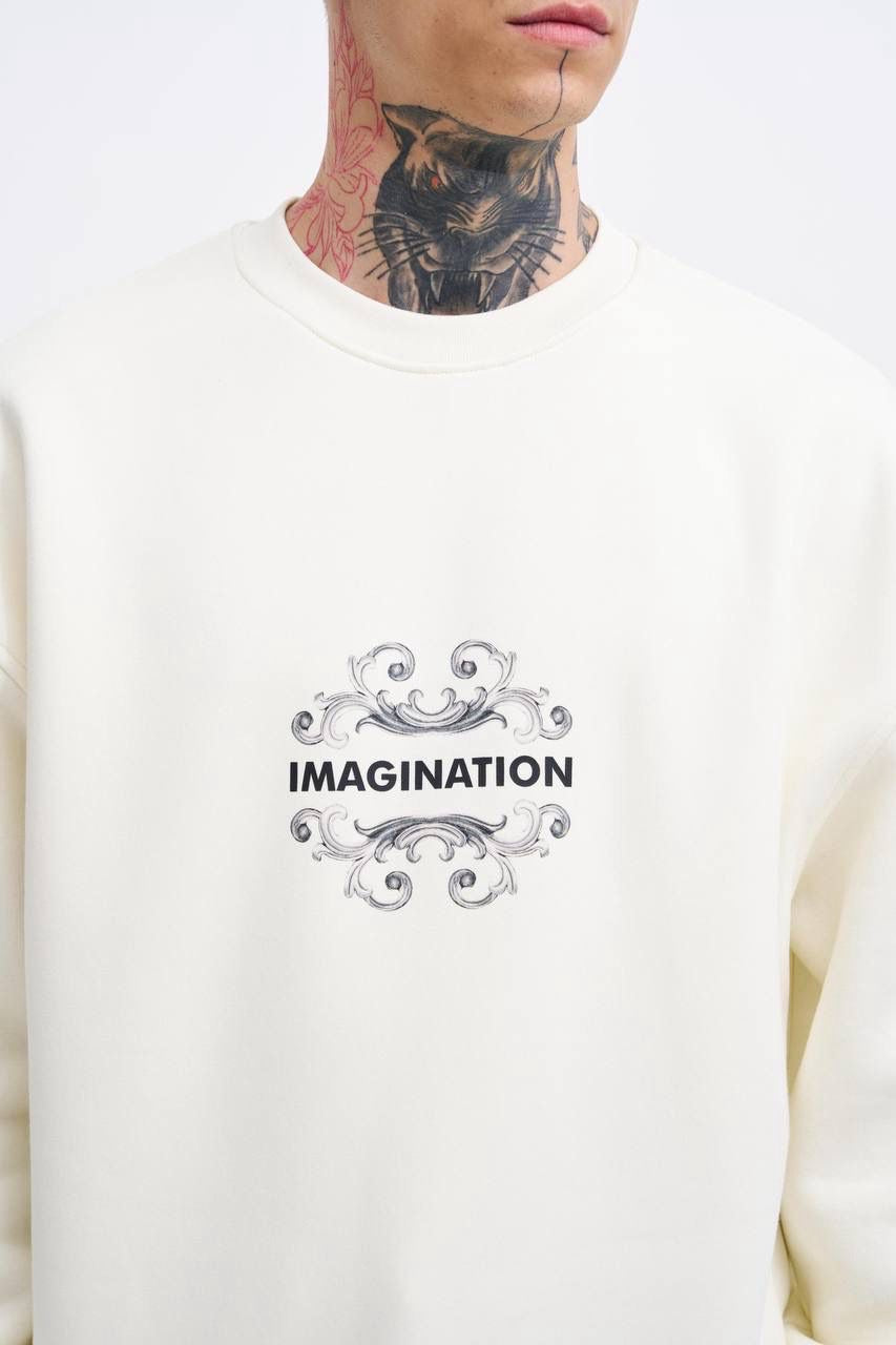 MACHINIST - IMAGINATION Oversized Sweatshirt